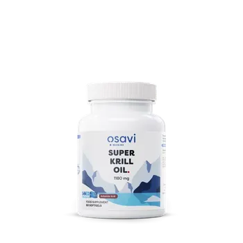 Speciální výživa Osavi Super Krill Oil, 1180 mg, 60 kapslí Doplněk stravy