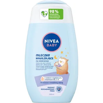 Tělové mléko Nivea, Dětské hydratační mléko před spaním 200 ml