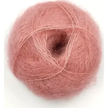 Příze Mohair by Canard Brushed Lace Pudrová 3022 (Mohérová příze Brushed Lace Rustic Pink)