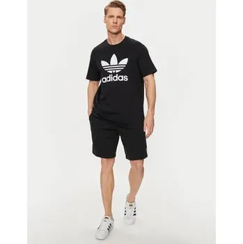 Pánské tričko adidas T-Shirt Adicolor Classics Trefoil T-Shirt IA4815 Černá Regular Fit S