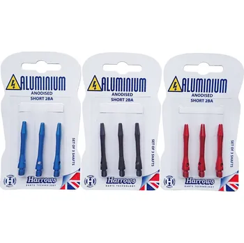 Příslušenství pro šipky Náhradní násadky na šipky HARROWS ANOISED ALUMINIUM vel. S T74