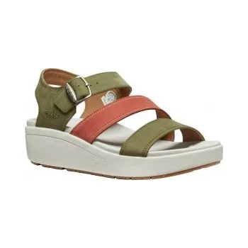 Dámské sandále KEEN ELLECITY BACKSTRAP W martini olive/baked clay US 9,5 / EU 40,0 / UK 7 / 26,5 cm; Zelená obuv + DÁREK DLE VÝBĚRU!