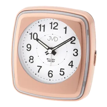 Budík Analogový netikající tichý budík JVD SRP313.3 (Analogový netikající tichý budík JVD SRP313.3)