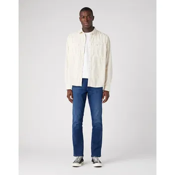 Pánské džíny Wrangler pánské džíny Texas Slim 112341394 Modrá W38/L32