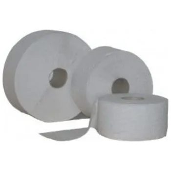 Toaletní papír JUMBO 240 mm, 165 m návin, 2 vrstvý, celulóza bílý, 6 rolí
