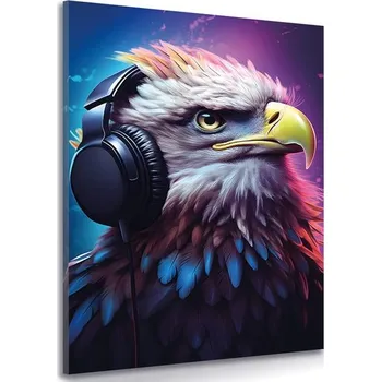 Obraz Dovido Obraz orel se sluchátky