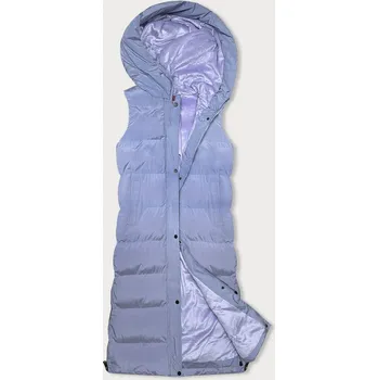 Dámská vesta Hrubší dámská vesta ve vřesové barvě (23-008) odstíny fialové L (40)