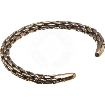 Brož Deepeka Náramek masivní z řetězovým vzorem
