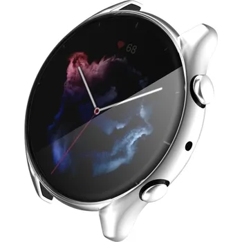 VSECHNONAMOBIL 37512 Ochranný obal Amazfit GTR 3 / GTR 3 Pro stříbrný