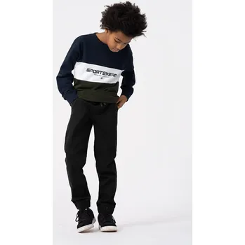 Chlapecké kalhoty 4F 4FJAW23TTROM412 DEEP BLACK Dětské kalhoty EU 146