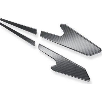 Lišta karosérie CRONI Boční nerezové ochranné lišty Alfa Romeo Giulia (od roku 2016>) | Y 3. Karbonové, imitace karbonu