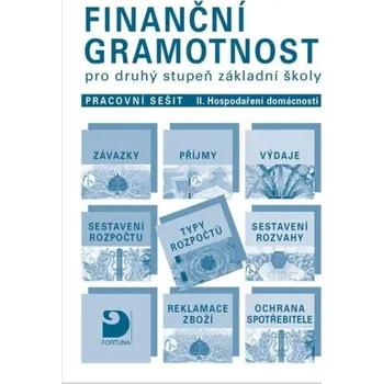 Finanční gramotnost pro 2. st. ZŠ – Hospodaření domácnosti - pracovní sešit II - Jakeš Petr