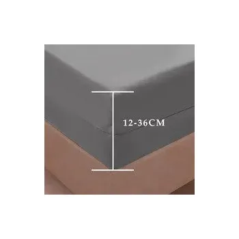 Chránič matrace Voděodolný a prodyšný chránič/potah matrace na zip - šedý Míry: 100 x 200 x 30 cm