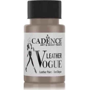 Speciální výtvarná barva Metalická barva Leather Vogue, 50 ml - antracitová