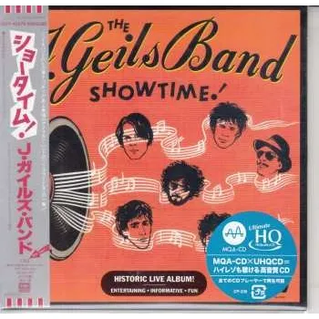 Zahraniční hudba CD The J. Geils Band: Showtime! LTD 2022 Papersleeve Uhq & CD Paper Sleeve Mqa X UhqCD Limited Edition