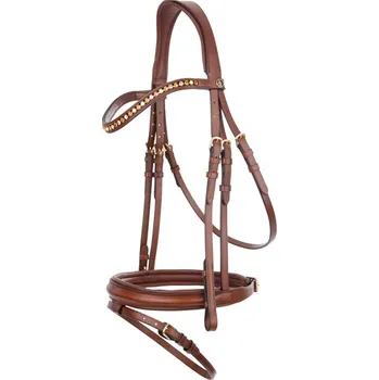 Uzdečka BR Cambridge Tabák Cob