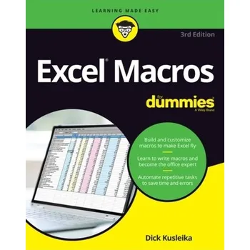 Excel Macros For Dummies, 3rd Edition - Alexander Michael, Kusleika Dick