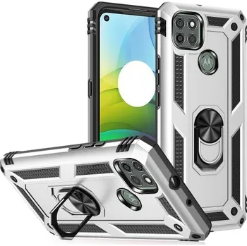 Pouzdro na tablet VSECHNONAMOBIL 29330 RING Ochranný obal Motorola Moto G9 Power stříbrný