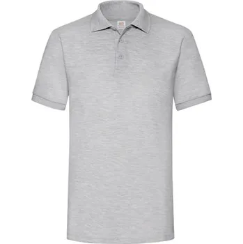 Pánské tričko Fruit of the Loom Pánská polokošile 63-204-0 Heather Grey L