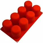 Cesil Silikonová forma na pečení/na mražené dezerty Válce (na 8 ks) 7 cm