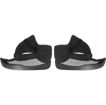 Helma na motorku Lícnice interieru pro přilby cross cup, cassida - čr (šedé/černé, vel. m)