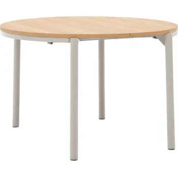 Jídelní stůl Dubový rozkládací jídelní stůl Kave Home Montuiri 120-200 x 120 cm