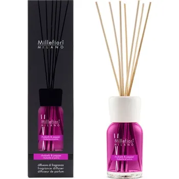 Svíčka Millefiori Milano Rhubarb & Pepper difuzér 250ml