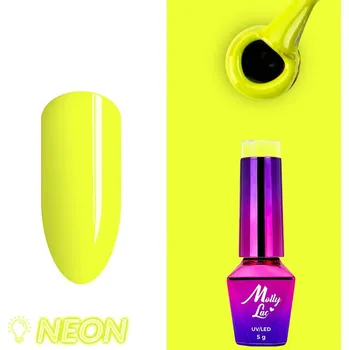 Lak na nehty Molly Lac UV/LED Lak na nehty Neon č.70 5 g