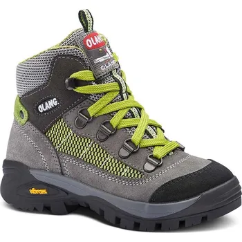 Dětská treková obuv Dětské trekové boty Olang TARVISIO giallo - Šedá, 28