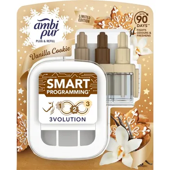 Ambi Pur 3Volution strojek + náplň 20 ml, Vanilla Cookie