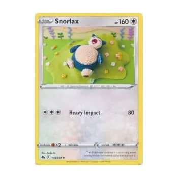 Sběratelská karetní hra Pokémon karta Snorlax 109/159 - Crown Zenith
