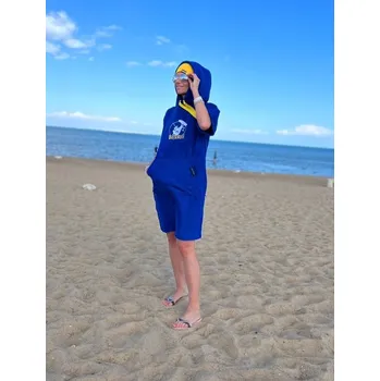 Surf Pončo MASTER - královská modrá - rozbalené XS