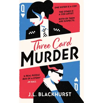 Cizojazyčná kniha Three Card Murder – J. L. Blackhurst
