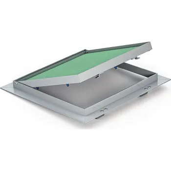 Revizní dvířka Tamadex Revizní dvířka pod obklad do sádrokartonu RDS 500x500x12,5 GKBi US, obklad 10 mm