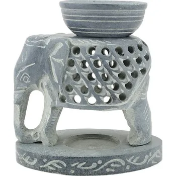 Aroma lampa Aromalampa kamenná Slon 11,5 cm