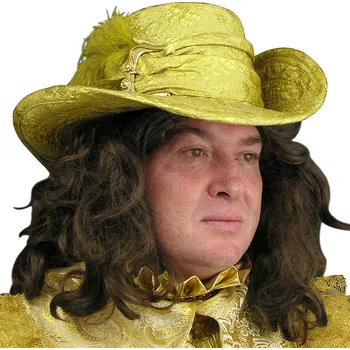 Klobouk Lencera Mušketýrský klobouk zlatý