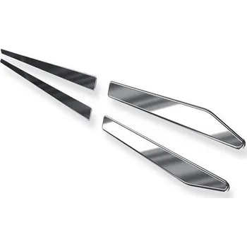 Lišta karosérie CRONI Boční nerezové ochranné lišty Audi A6 C7 (2010 - 2018) | W 1. Lesklé, leštěno do zrcadlového lesku