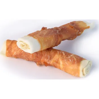 Pamlsek pro psa Magnum dog food Magnum Chicken Roll on Rawhide stick 5" - 12,5cm (55g) 2ks