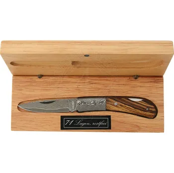 Multifunkční nůž Haller Damascenský nůž v krásném dárkovém pouzdře