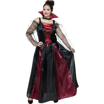 Karnevalový kostým Funiglobal - Plus size kostým upír pro ženy - XL