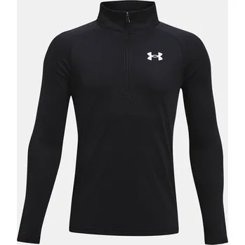 Chlapecké tričko Chlapecké tričko Under Armour Tech 2.0 1/2 Zip 1363286-001 Černá YXL
