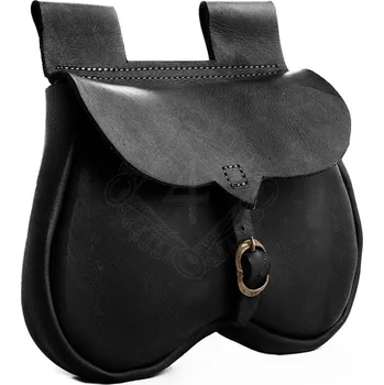 Pánská aktovka Marshal Historical Gotická kožená tašvice „Mercator“ – autentická replika 14. století