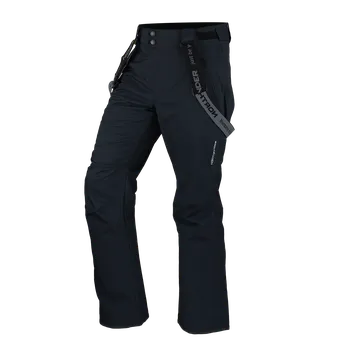 Snowboardové kalhoty Northfinder Pánské lyžařské kalhoty s kšandami ISHAAN, černá, XL