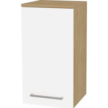 Kotel Mereo Bino koupelnová skříňka horní 63 cm, pravá, Multidecor, Dub olejovaný CN696DUO1