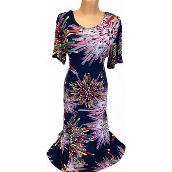 Dámský kostýmek Kostýmek na svatbu KLIKAS, Barva Modrá, Velikost XXXL 54, Materiál 96% Viskoza 4% Lycra