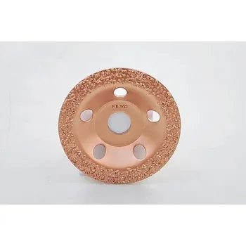 Brusný kotouč Hrncový kotouč se zrny z tvrdokovu, střední, 115 x 22,23 mm