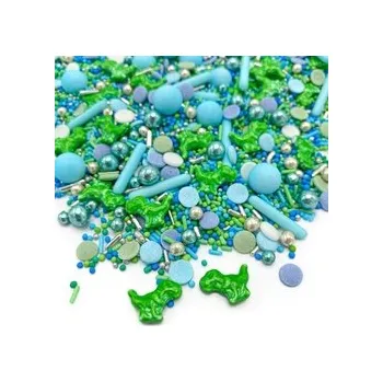 Jedlá dekorace na dort Cukrová dekorace - Dinosauři (Jurassic Party) / 35 g