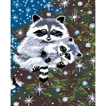 Diamondi Diamantové malování - MÝVALOVÉ Rozměr: 40x50 cm, Rámování: bez rámu a bez vypnutí plátna