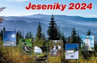 Nakladatelství Jena Stolní kalendář Jeseníky 2024
