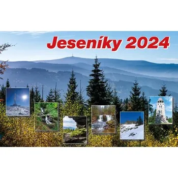 Kalendář Nakladatelství Jena Stolní kalendář Jeseníky 2024